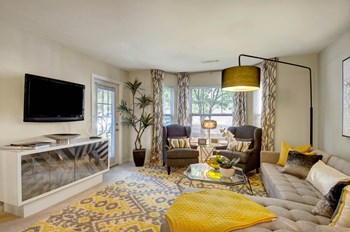 Large Living Room and Private Patio Property Image